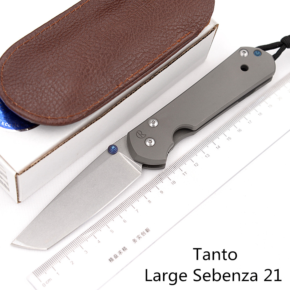 Pocket Knife Ceramic - JUFULE Gemaakt keramische lagers Grote S