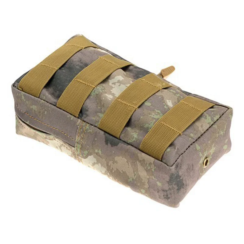 Edc Carry Belt Pouch - Outdoor Molle Utility EHBO-koffers Camouflage FG