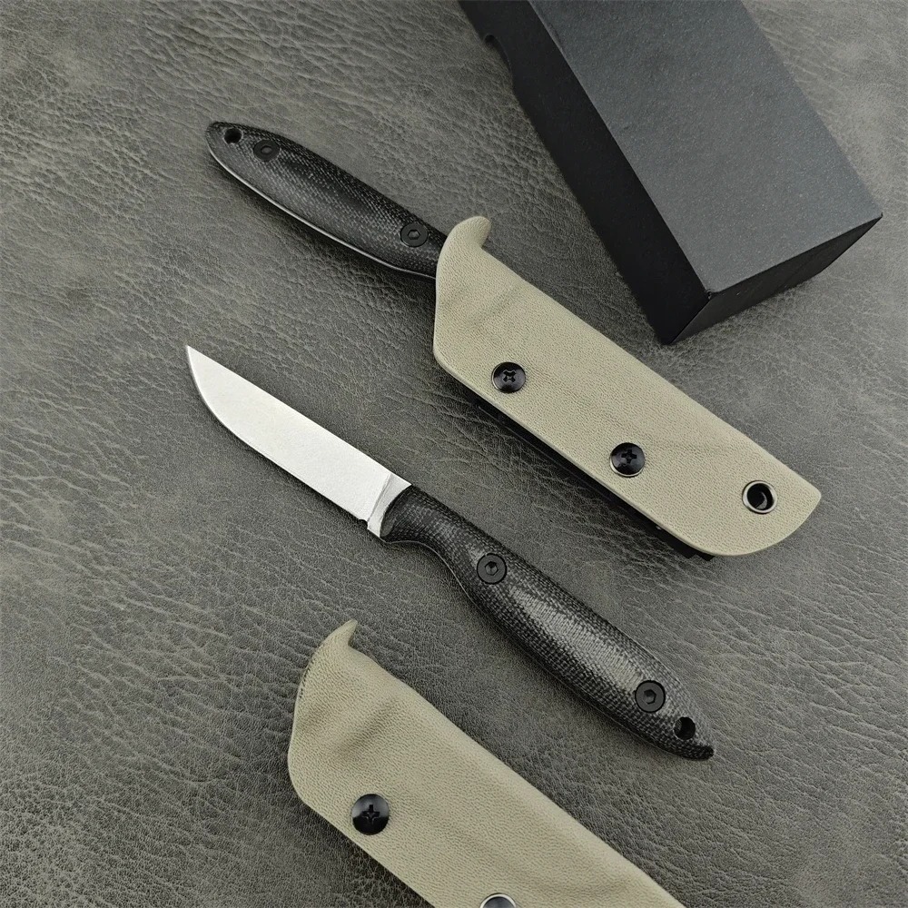 Edc Carry Pocket Knife - Zakmes met vast mes, hoge hardheid,