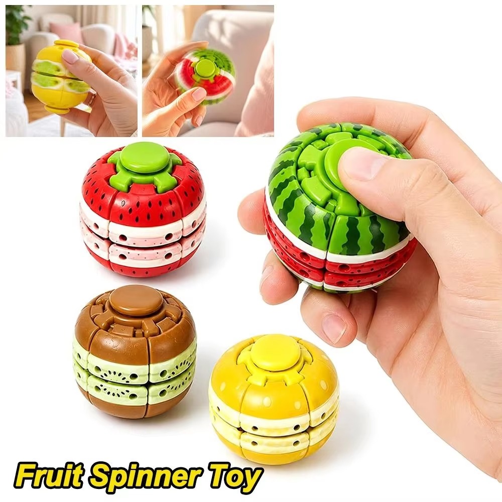Fidget Spinner Bearing - Fruit draaitop magische bal fidget spinner
