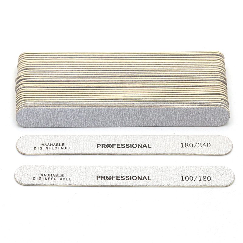 Nail File Titanium - Houten Nagelvijl Professionele Nail Art Schuren