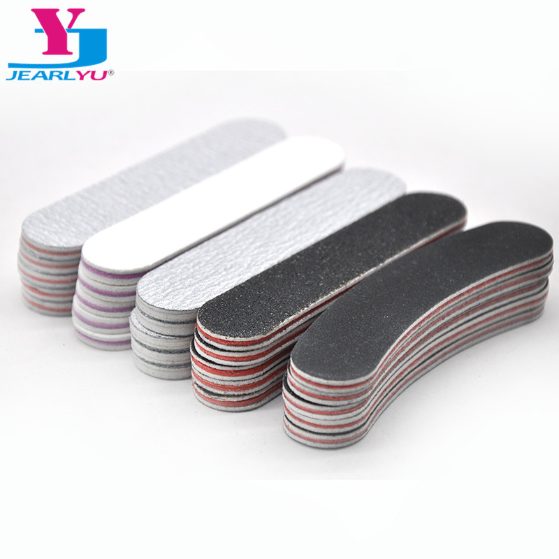 Nail File Titanium - 20 stks/partij Mini Nagelvijlen Duurzaam Manicure