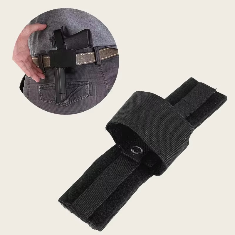 Edc Carry Pocket Pouch - Outdoor verborgen draagtas taille pistoolhouder Lichtgewicht