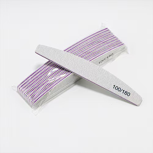 Nail File Titanium - 10 stuks/lot 80/100/150/180/240 grit vijlen trimmer