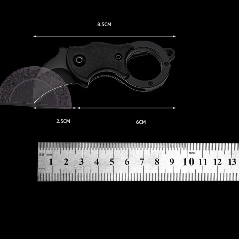 Edc Carry Pocket Knife - Outdoor zakmes Draagbaar EDC-sleutelmes Fox Knife