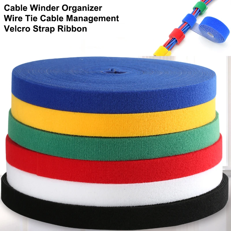 Gear Tie Reusable - 5M DIY Herbruikbare Nylon Kabelbinders Manager