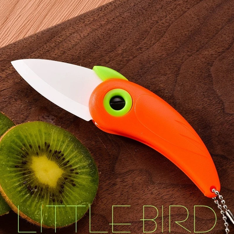 Pocket Knife Ceramic - Vouw Gesneden Slice Picknick Lunch Vogel