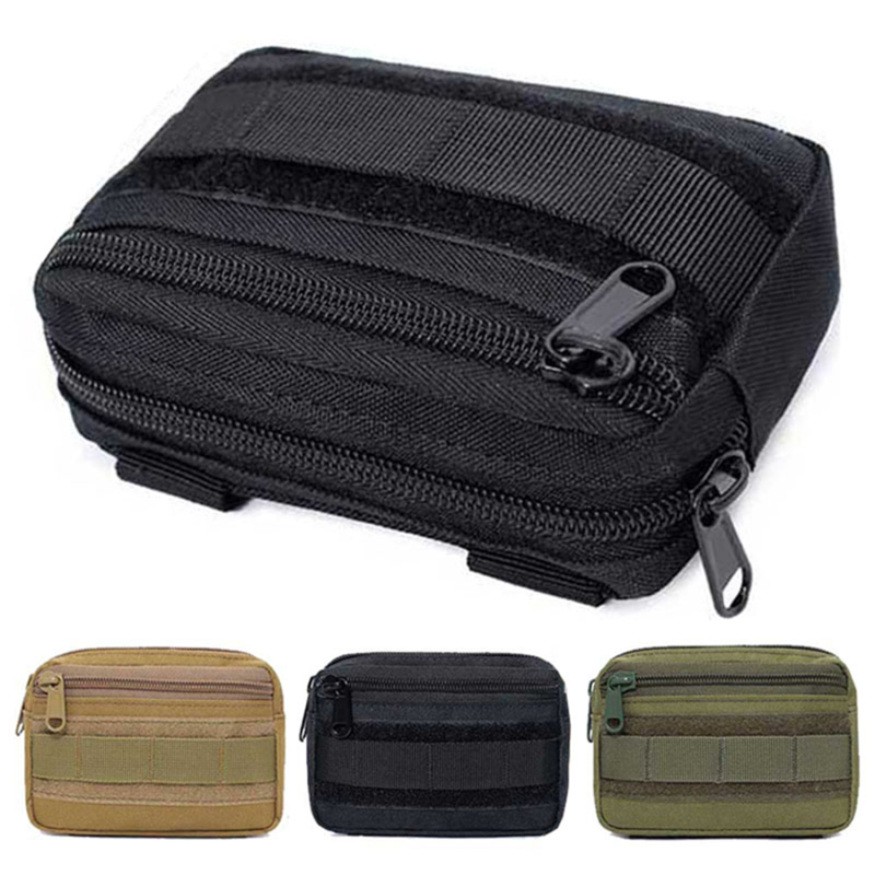 Edc Carry Belt Pouch - Dubbellaags EDC Pack Heren Tactische Molle