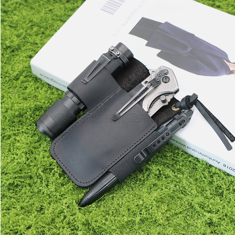 Leren EDC gereedschapstas, out - Edc Carry Belt Pouch recensie en prijs