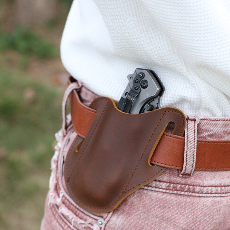 Leren EDC gereedschapstas, out - Edc Carry Belt Pouch recensie en prijs