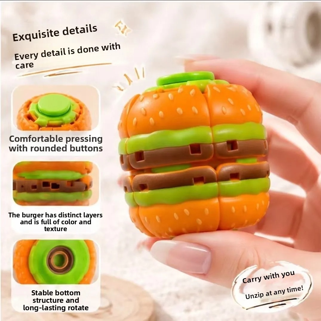 Humburger Fidget Spinner Draai - Fidget Spinner Bearing recensie en prijs