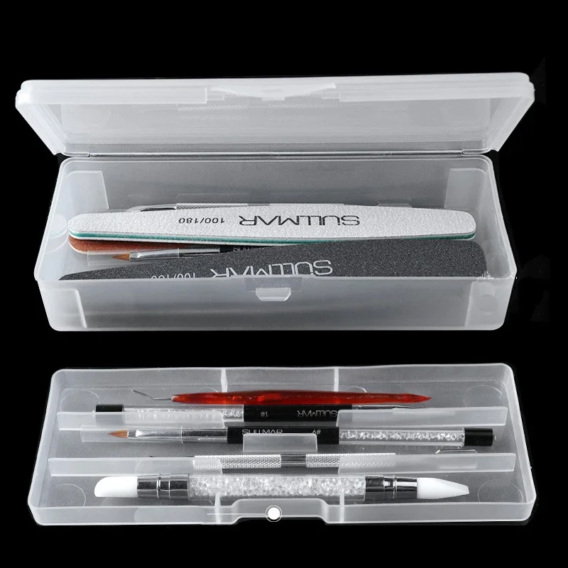 1Pc Rechthoek Dubbellaags Nail - Nail File Titanium recensie en prijs