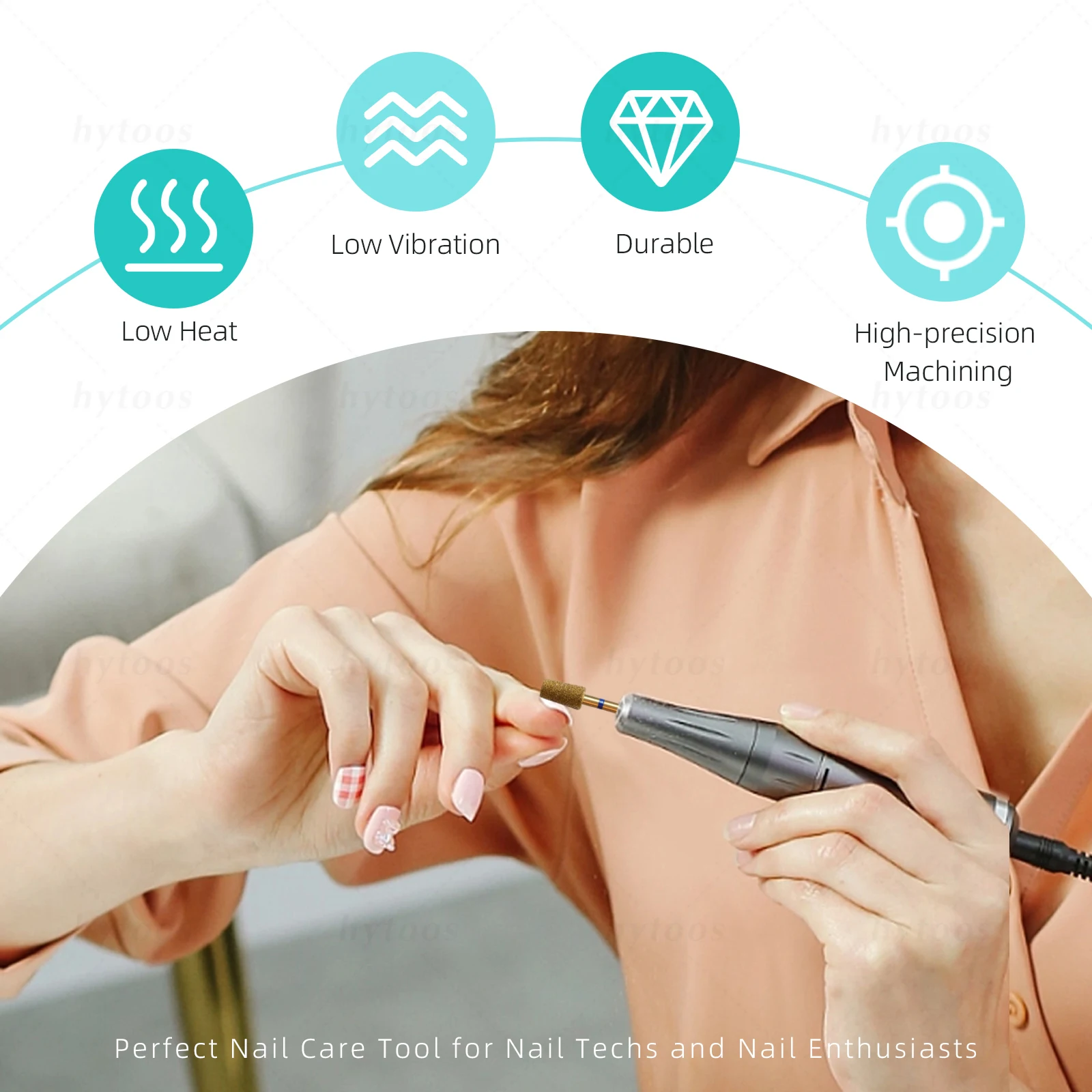 HYTOOS 5-delige set titanium n - Nail File Titanium recensie en prijs