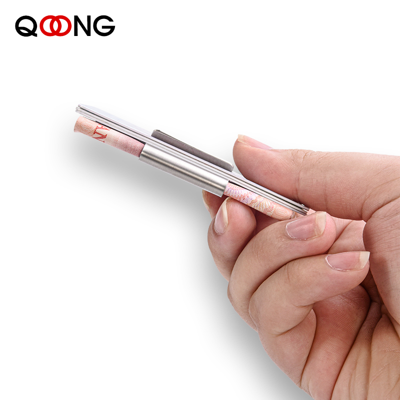 Qoong Rvs Slim Dubbelzijdig Ma - Money Clip Magnetic recensie en prijs