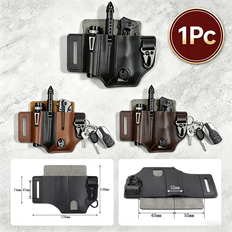 Koeienhuid Taille Hanger Draag - Edc Carry Pocket Pouch recensie en prijs