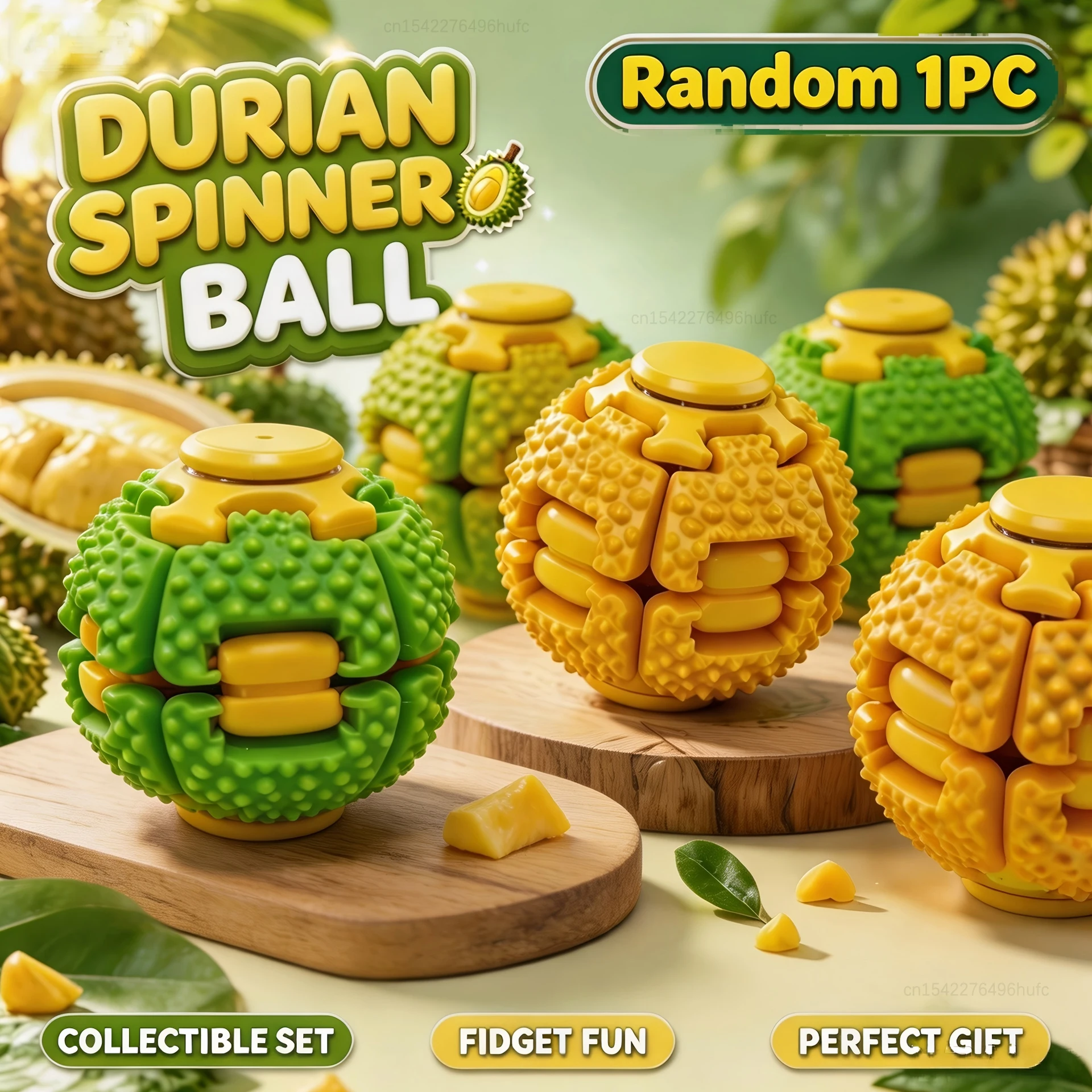 Durian-vormige fidget spinner  - Fidget Spinner Bearing recensie en prijs