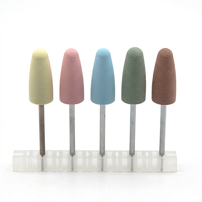 5 stks/set Siliconen Nagelbore - Nail File Titanium recensie en prijs