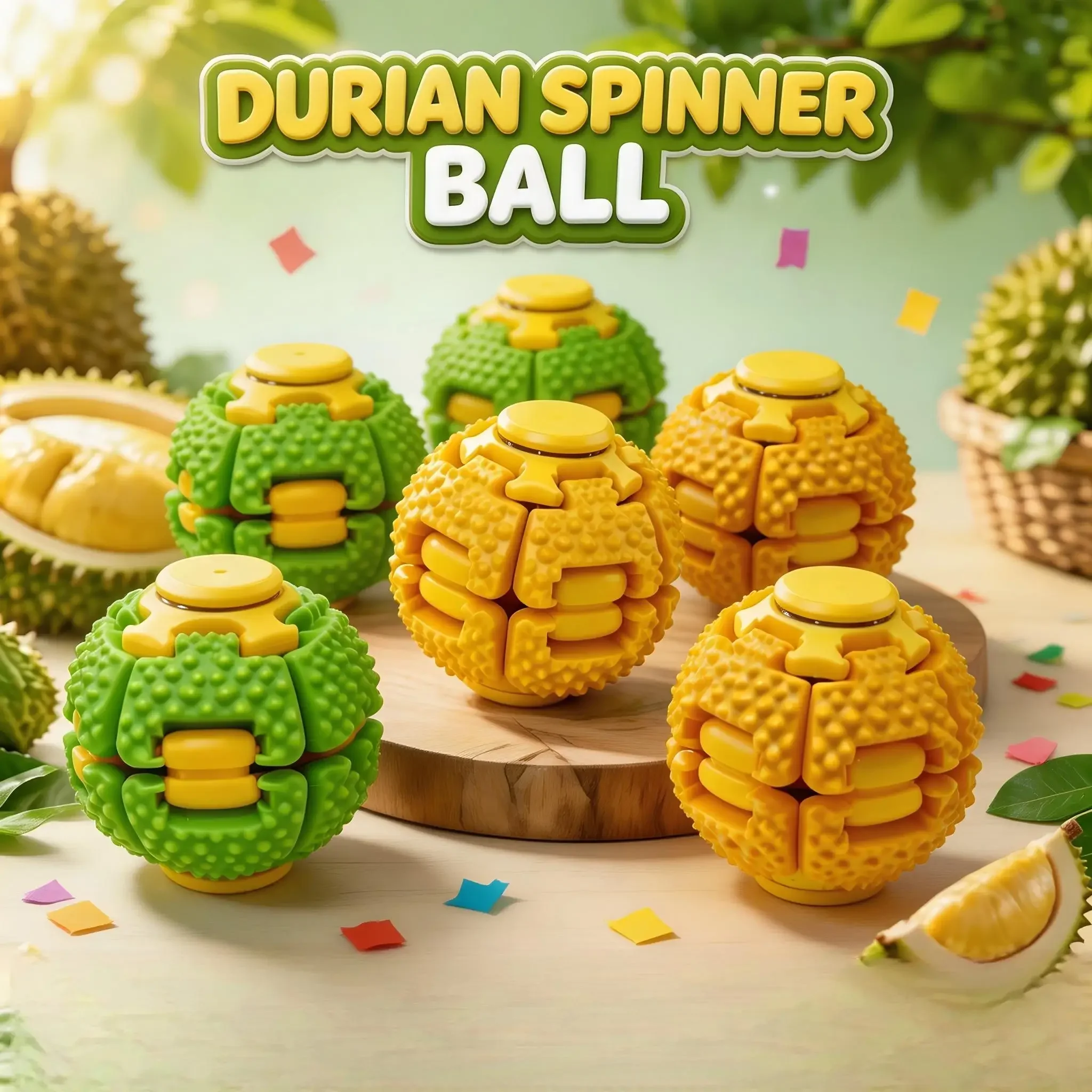 Grappige Durian Fidget Spinner - Fidget Spinner Bearing recensie en prijs