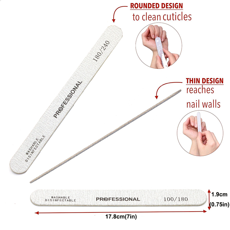 Houten Nagelvijl Professionele - Nail File Titanium recensie en prijs