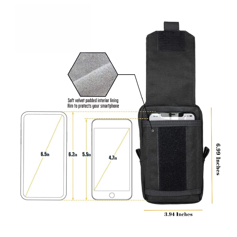Tactische Molle Pouch Heuptas  - Edc Carry Belt Pouch recensie en prijs