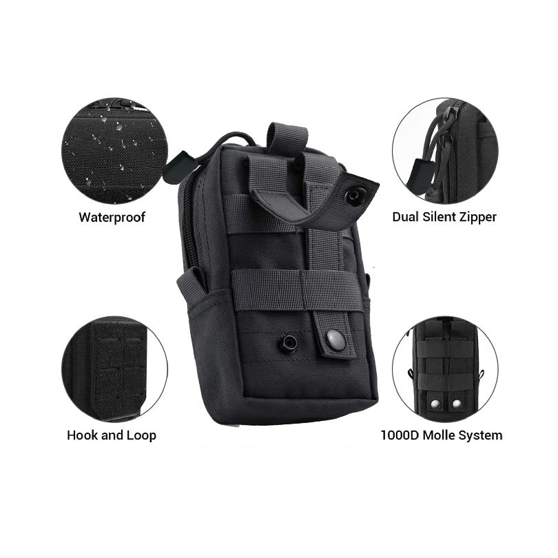 Tactische Molle Pouch Heuptas  - Edc Carry Belt Pouch recensie en prijs