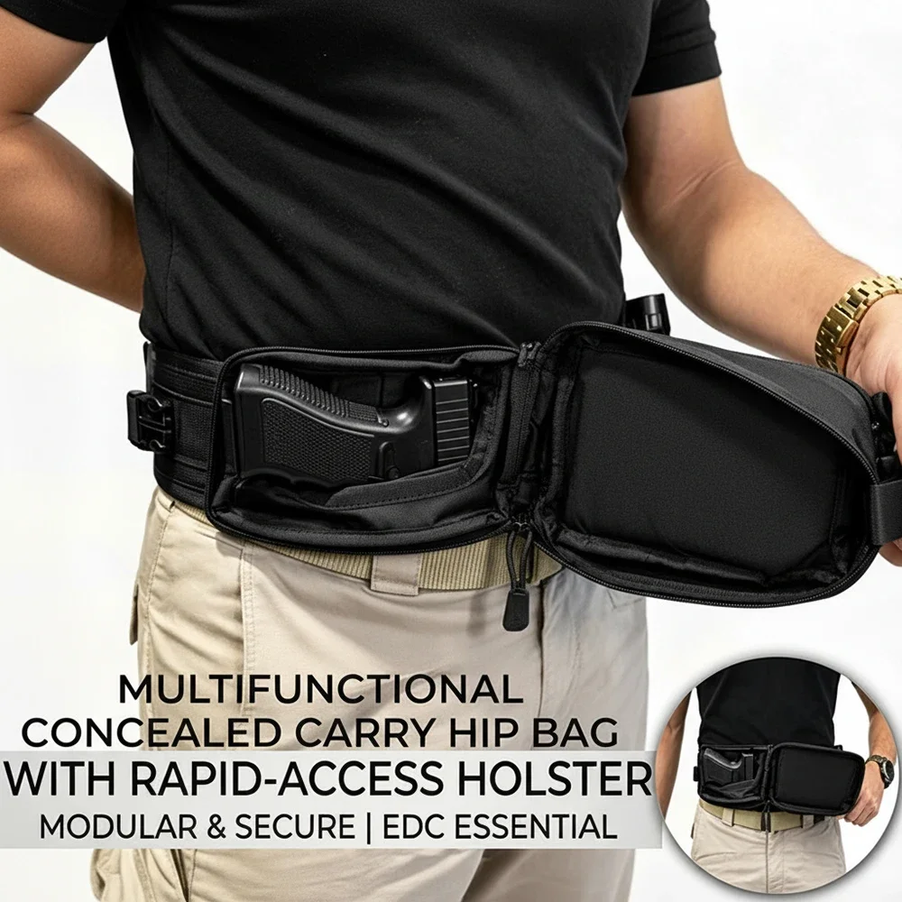 Verborgen draagtas voor pistoo - Edc Carry Pocket Pouch recensie en prijs