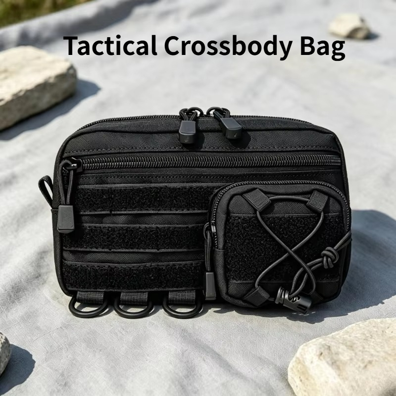 Tactische crossbody tas, compa - Edc Carry Pocket Pouch recensie en prijs