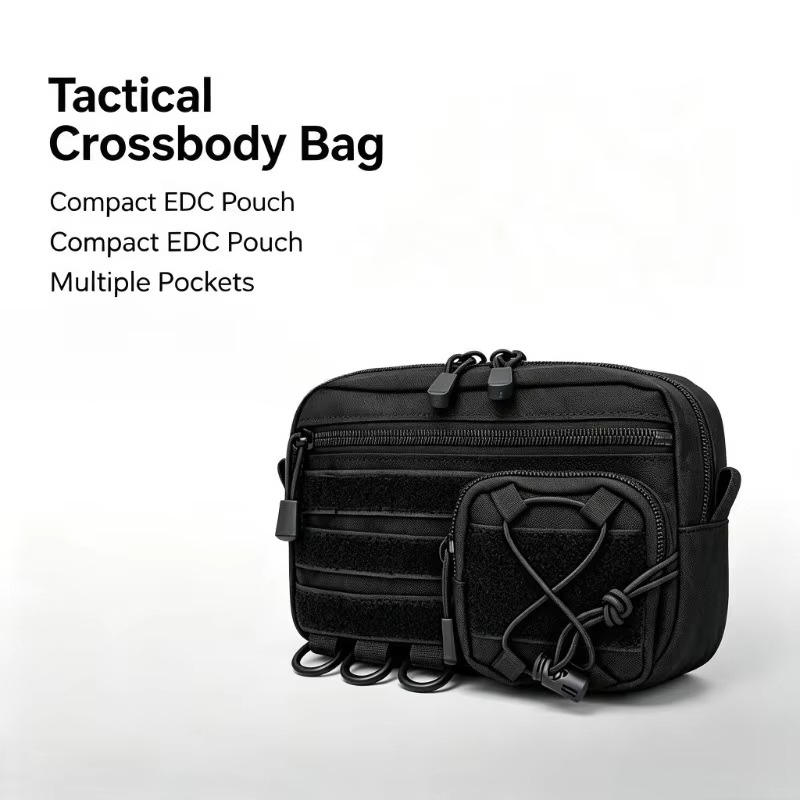 Tactische crossbody tas, compa - Edc Carry Pocket Pouch recensie en prijs