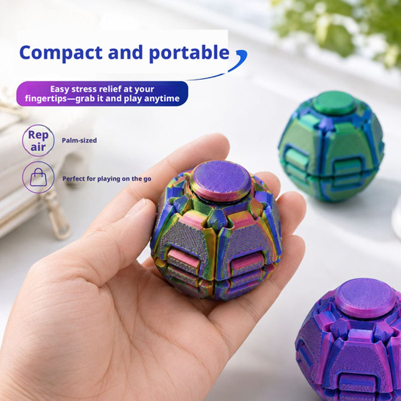Nieuwe 3D Press-to-Spin voetba - Fidget Spinner Bearing recensie en prijs