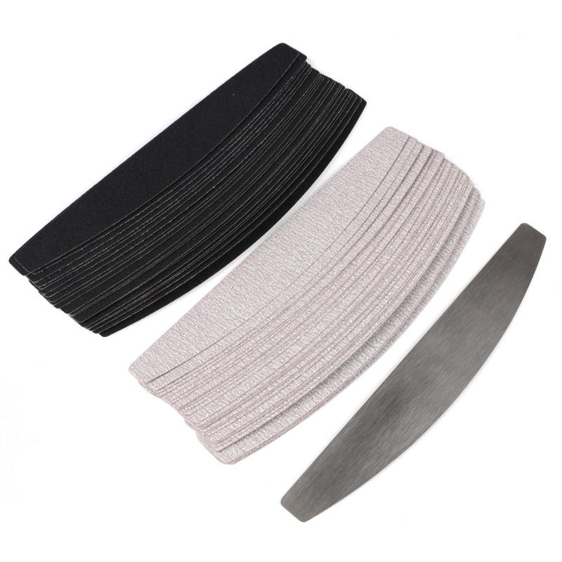 10 Stuks Zwart/Grijs Verwijder - Nail File Titanium recensie en prijs