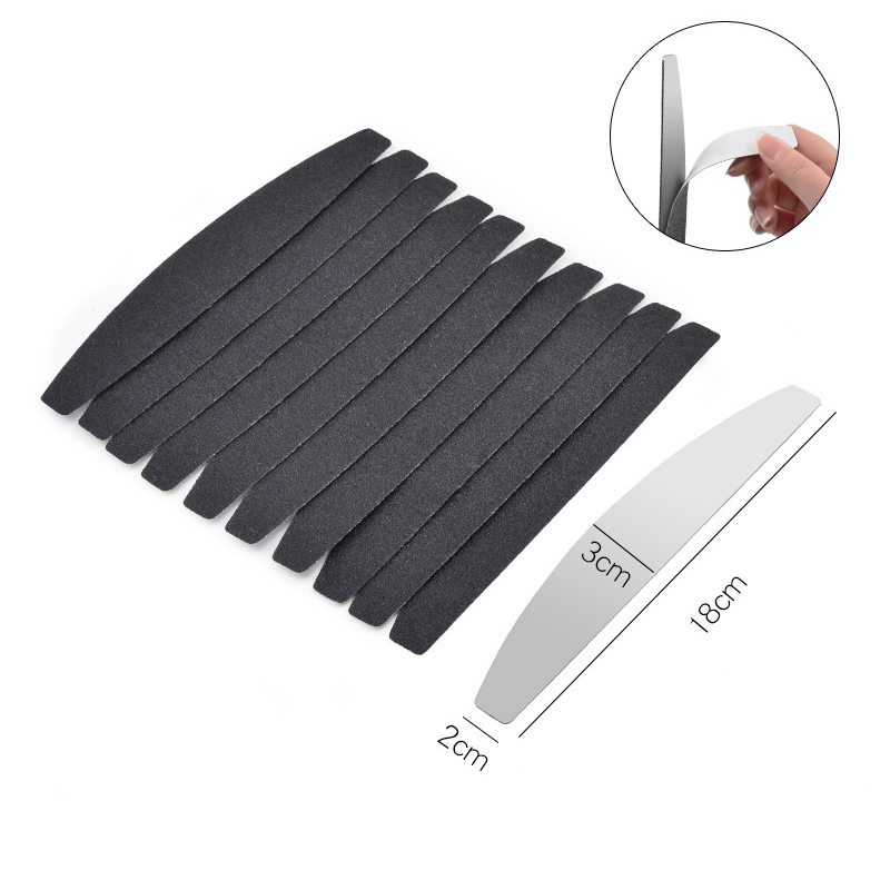 10 Stuks Zwart/Grijs Verwijder - Nail File Titanium recensie en prijs