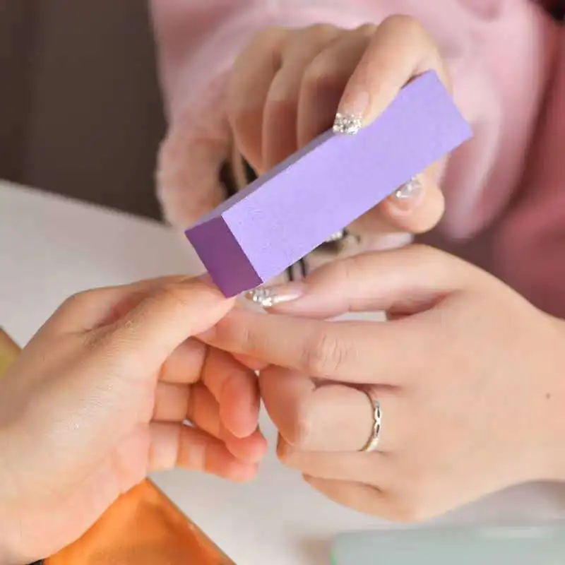5PCS Nail Buffer Polijstblok B - Nail File Titanium recensie en prijs