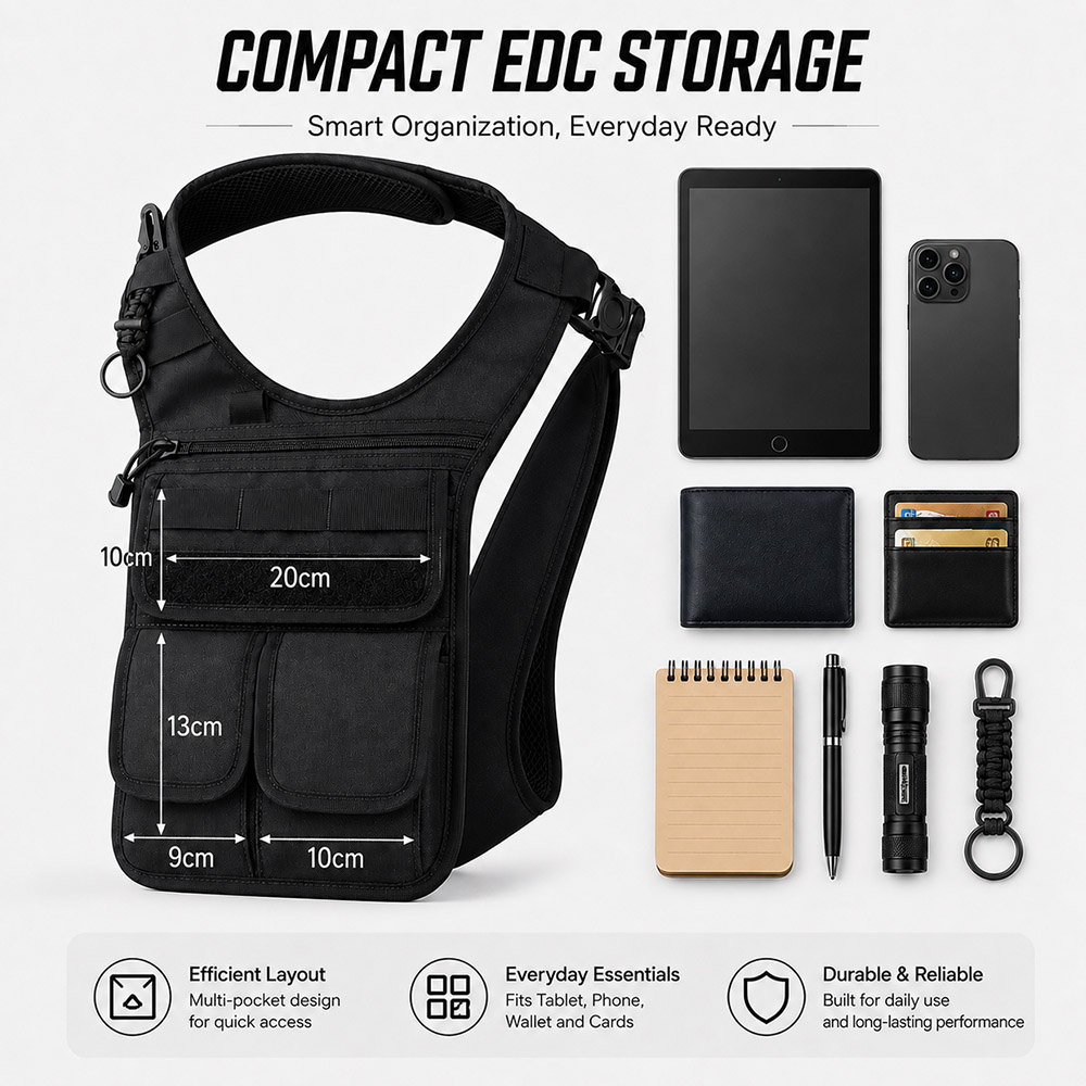 Tactische verborgen onderarm g - Edc Carry Pocket Pouch recensie en prijs