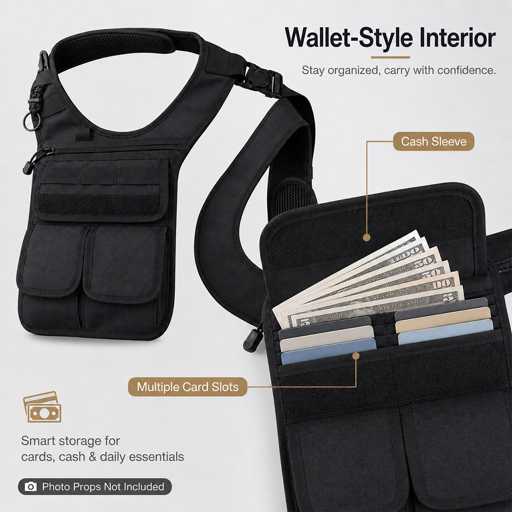 Tactische verborgen onderarm g - Edc Carry Pocket Pouch recensie en prijs