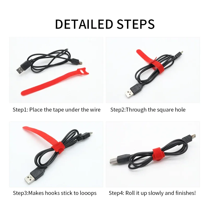 50/100 stuks Losmaakbare kabel - Gear Tie Reusable recensie en prijs