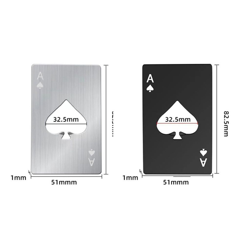 Roestvrijstalen flesopener zil - Multitool Credit Card recensie en prijs