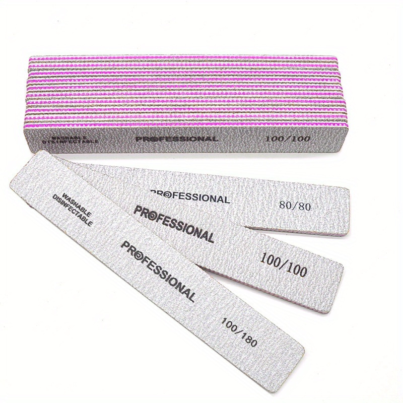 Rechte Nagelvijl 80/100/180/24 - Nail File Titanium recensie en prijs