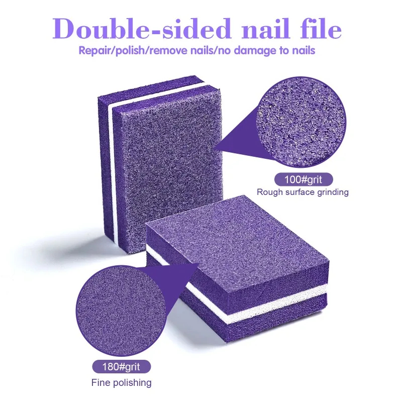 10/20/30pcs Mini Buffing Schuu - Nail File Titanium recensie en prijs